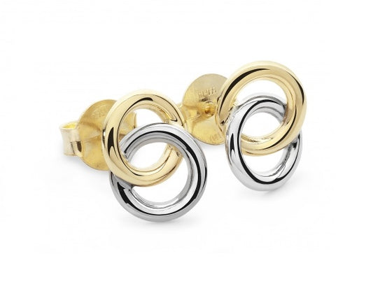 9ct Gold Linked Studs