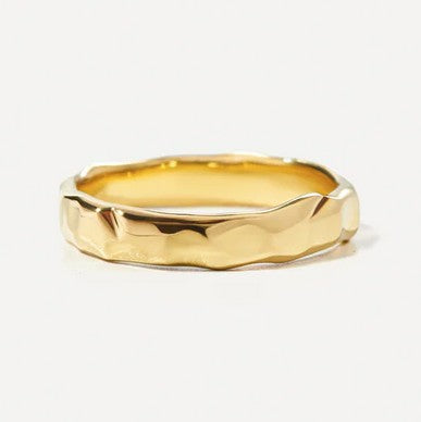 Hammered Band Ring, YGP