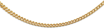 Stainless Steel Necklace, Yellow IP