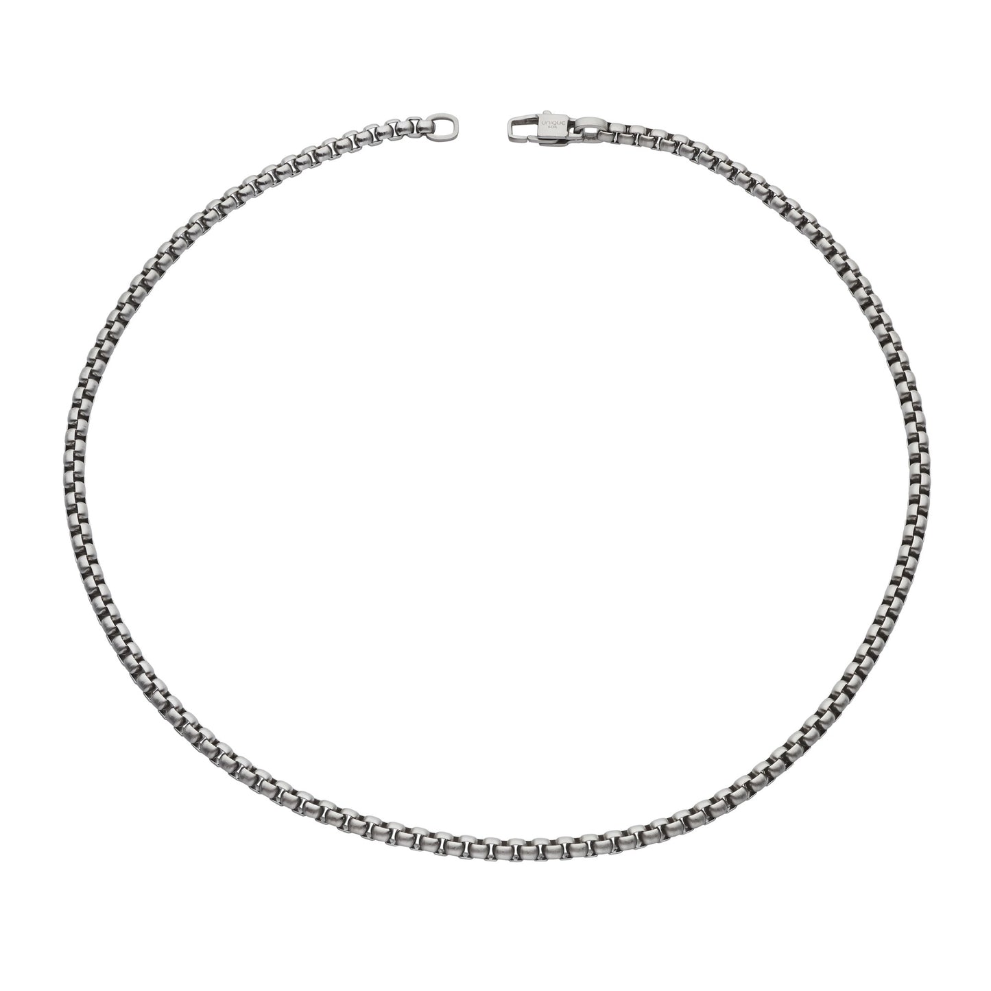 Stainless Steel Necklace, Matte