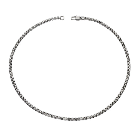 Stainless Steel Necklace, Matte