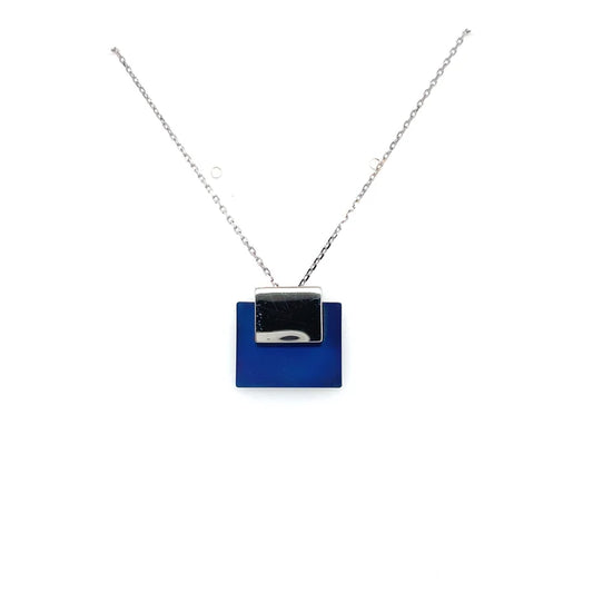 Square Titanium Necklace