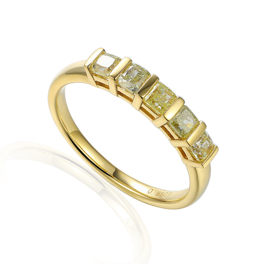 Yellow Diamond Ring