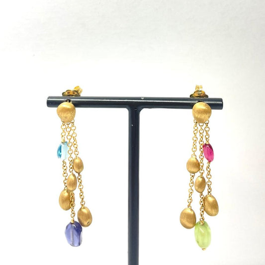 Confetti Mix Gemme Earrings by Marco Bicego