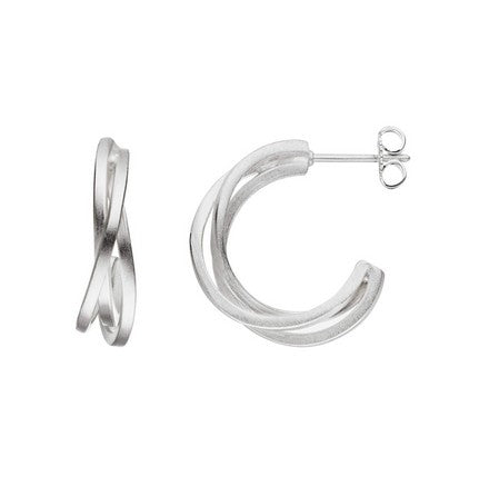 Silver Hoop Earrings