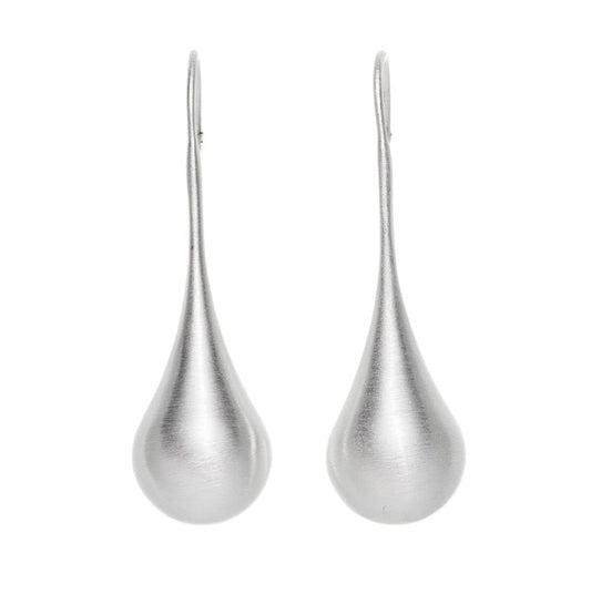 Silver Pendulum Drop Earrings