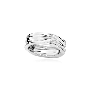 Silver Organic Ring