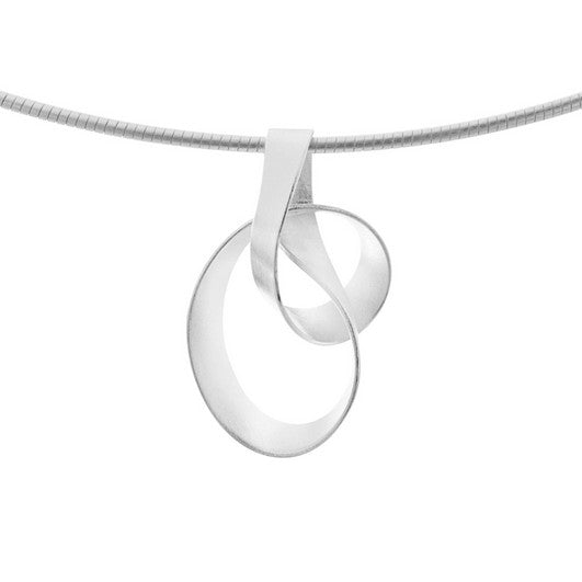 Silver Swirl Pendant
