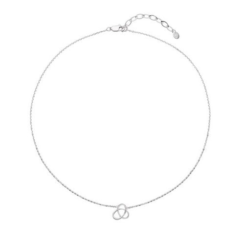 Silver Infinity Knot Necklace