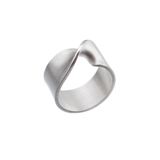 Silver Twist Ring