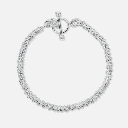 Silver Multi Ring Bracelet