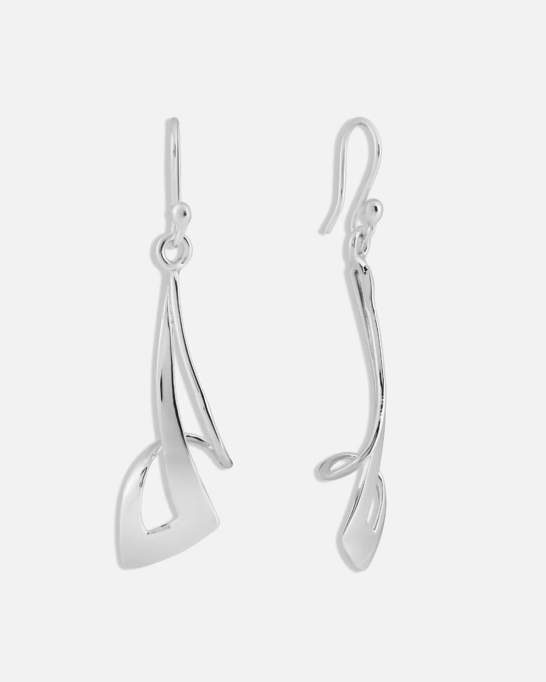 Angled Hook Earrings