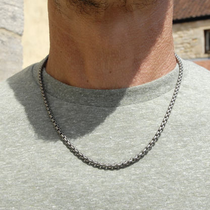 Titanium Venetian Inka Chain