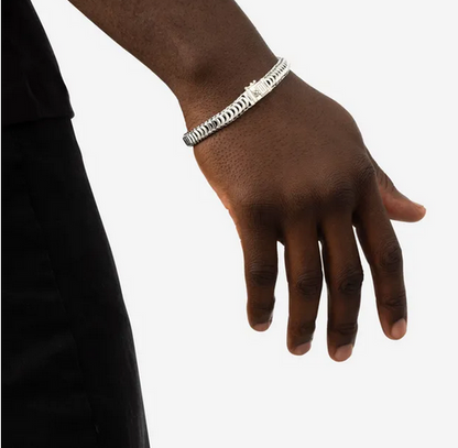 Lars XS Silver Bracelet