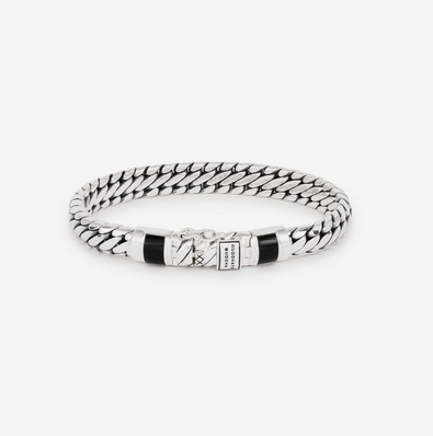 Ben XS Onyx Silver Bracelet