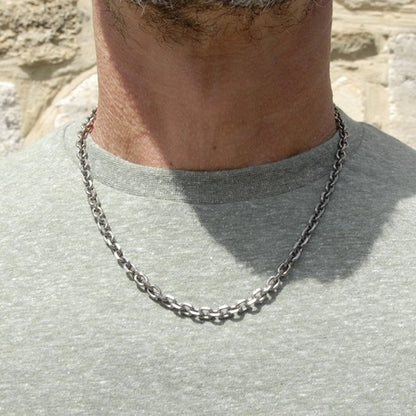 Titanium Faceted Trace Chain