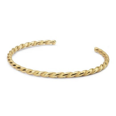 Gold Twisted Bangle