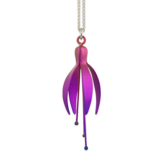 Titanium Fuchsia Pendant - Pink