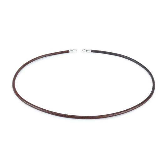 Leather Necklace, Brown