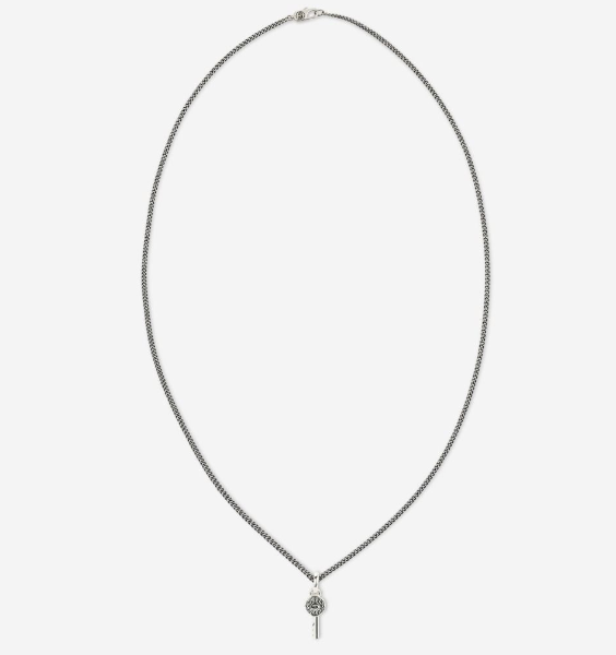 Essential Key Silver Necklace