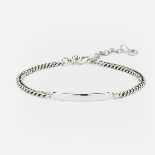 Mini Essential Bar Silver Bracelet