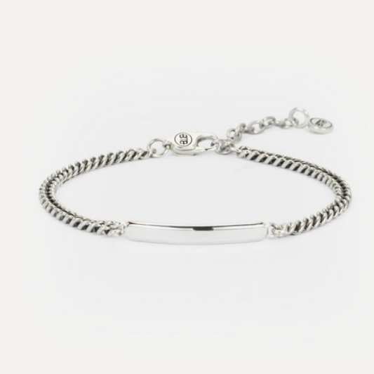Mini Essential Bar Silver Bracelet