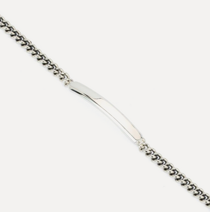 Mini Essential Bar Silver Bracelet