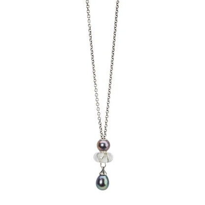 Fantasy Necklace, Peacock Pearl