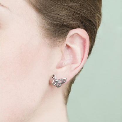 Dancing Butterfly Stud Earrings