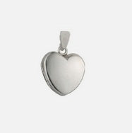 Small Heart Silver Locket