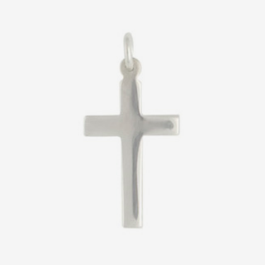 Small Silver Cross Pendant