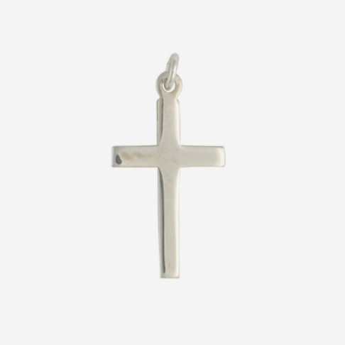 Small Silver Cross Pendant