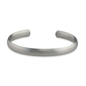 Titanium 8mm Court Torc Bangle