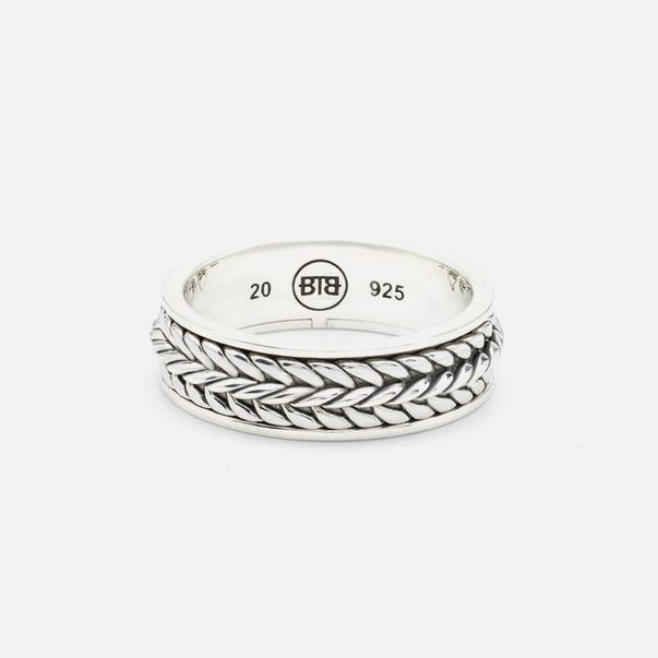 Nurul Silver Spinning Ring
