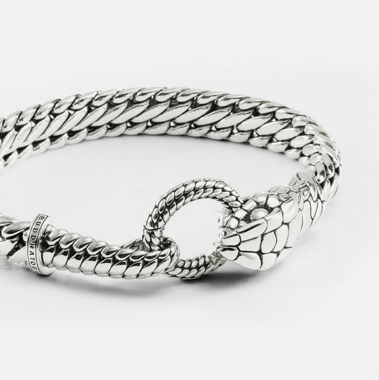 Ben Snake Silver Bracelet