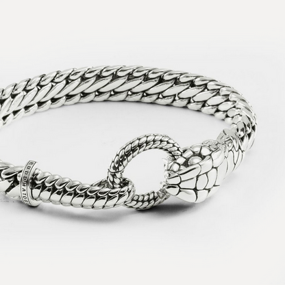 Ben Snake Silver Bracelet