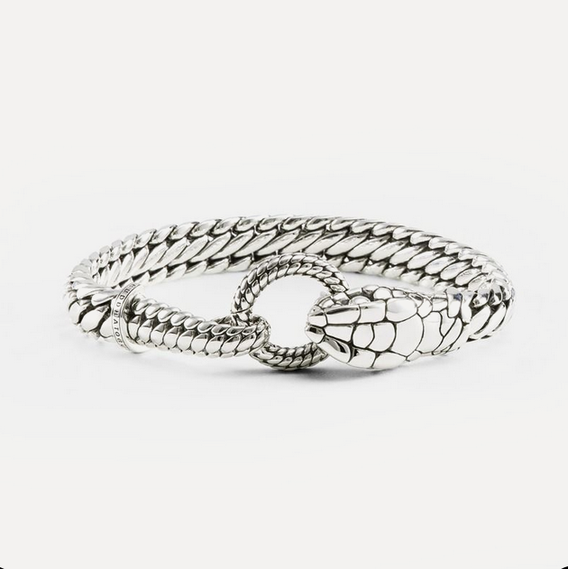 Ben Snake Silver Bracelet