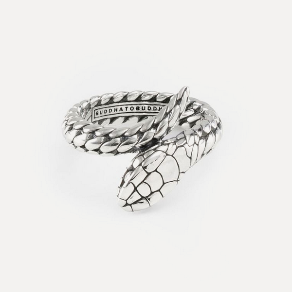 Ben Snake Silver Ring