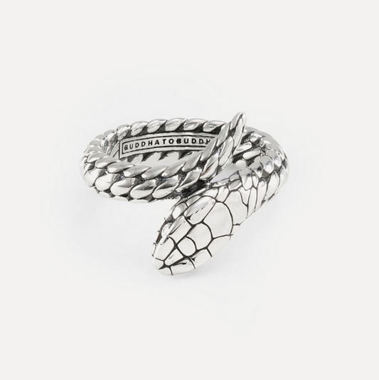 Ben Snake Silver Ring