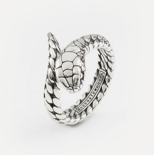 Ben Snake Silver Ring