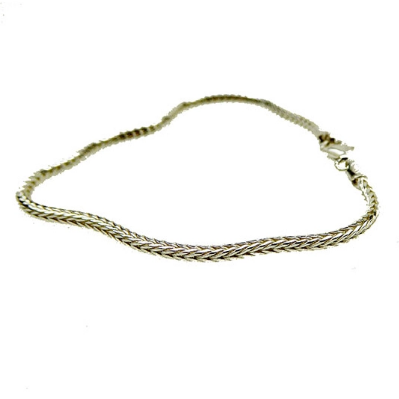 Foxtail Chain 2.1mm, Silver