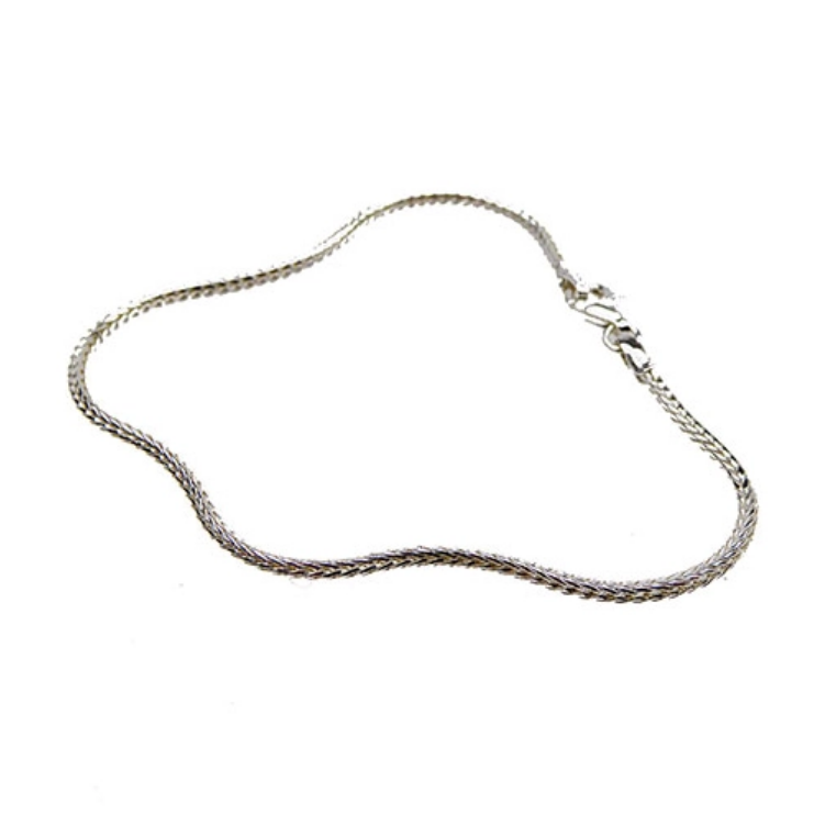 Foxtail Chain 1.8mm, Silver