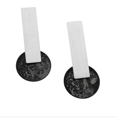 Geometry Drop Earrings, Oxi