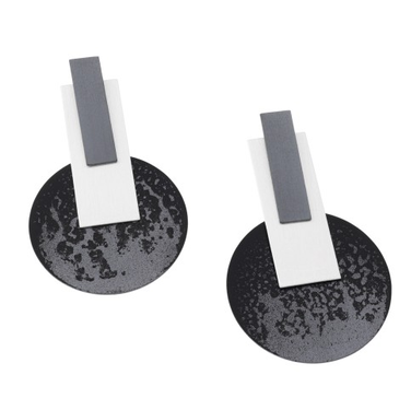 Geometry Drop Earrings, Oxi
