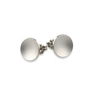 Titanium Round Studs - Natural