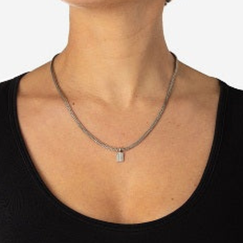 Barbara XS Silver Necklace