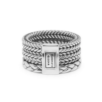 Silver Triple Mini Ring