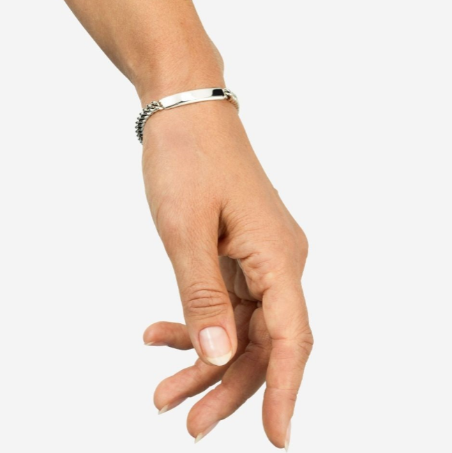 Essential Bar Silver Bracelet