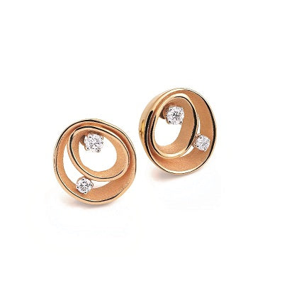 Dune Diamond Earrings by Annamaria Cammilli