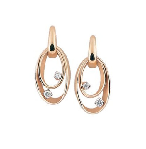 Dune Diamond Earrings by Annamaria Cammilli